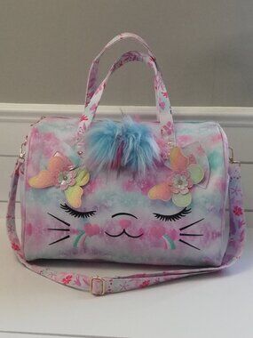 UNDER ONE SKY Cat Duffle  / Travel Bag Kawaii Vibe